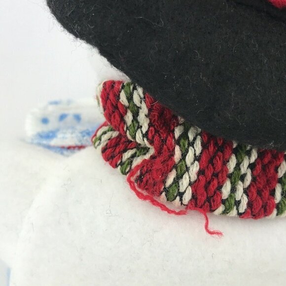 Christmas Snowman Plush Cloth Towel Set Holiday Home Decor Dish Kitchen - Picture 11 of 12